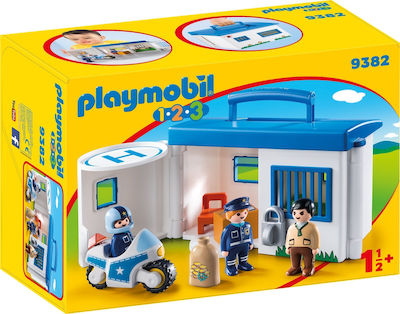 Playmobil 123 My Takeaway Police Station για 1.5+ ετών 9382