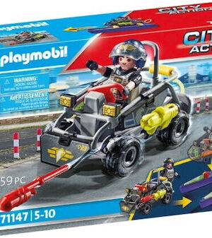 Playmobil City Action Αμφίβιο Όχημα Ειδικών Δυνάμεων 71147
