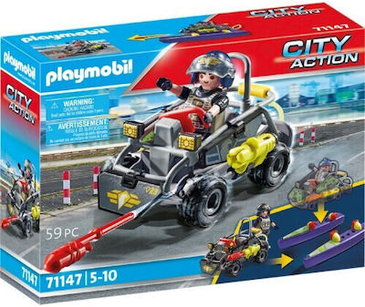Playmobil City Action Αμφίβιο Όχημα Ειδικών Δυνάμεων 71147