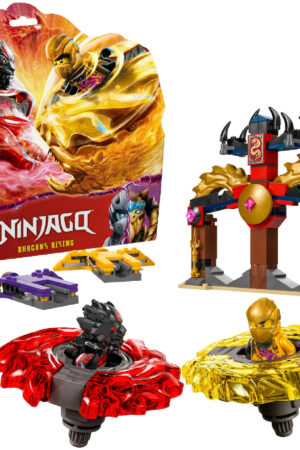 Lego Τουβλάκια Dragon Spinjitzu Battle Pack για 6+ Ετών 186τμχ 71826