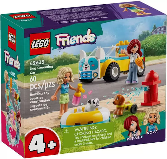 Lego Τουβλάκια Dog-Grooming Car για 4+ Ετών 60τμχ 42635