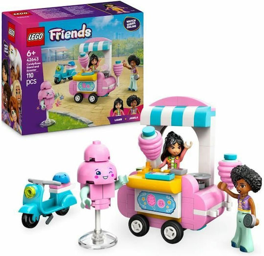 Lego Τουβλάκια Cotton Candy Stand and Scooter για 6+ Ετών 110τμχ 42643