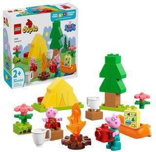 Lego Τουβλάκια Peppa Pig: Camping Trip για 2+ Ετών 32τμχ 10452