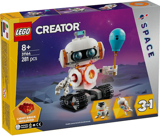 Lego Τουβλάκια Space Robot για 8+ Ετών 281τμχ 31164