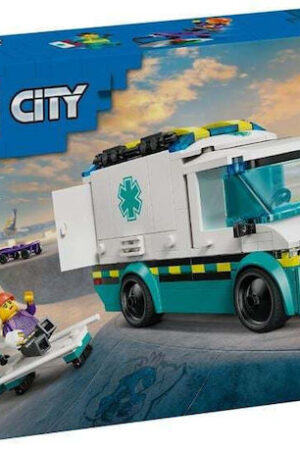 Lego Τουβλάκια Emergency Ambulance για 5+ Ετών 184τμχ 50451