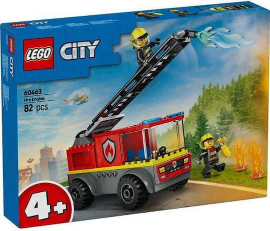 Lego Τουβλάκια Fire Engine για 4+ Ετών 82τμχ 60463