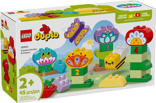 Lego Τουβλάκια Creative Garden & Flowers για 2+ Ετών 45τμχ 10444