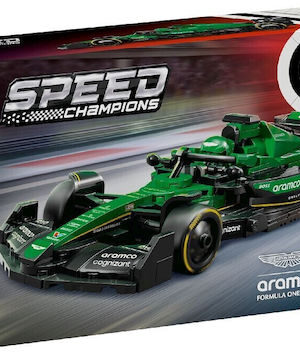 Lego Τουβλάκια F1 Racing Car Aston Martin Armaco AMR24 για 10+ Ετών 269τμχ 77245