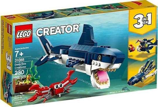 Lego Creator Deep Sea Creatures για 7+ Ετών 230τμχ