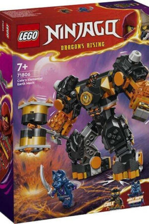Lego Ninjago Cole's Elemental Earth Mech για 7+ Ετών 235τμχ