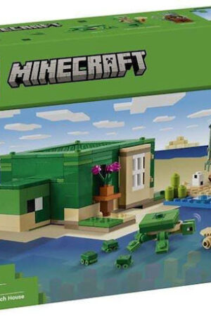 Lego Minecraft Turtle Beach House για 8+ Ετών