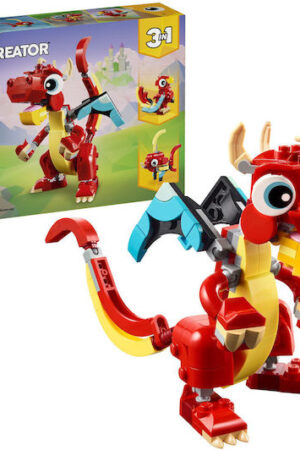 Lego Creator Red Dragon για 6+ Ετών