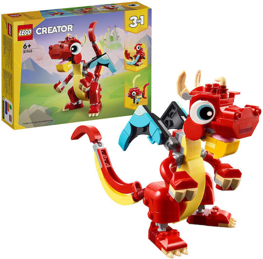 Lego Creator Red Dragon για 6+ Ετών