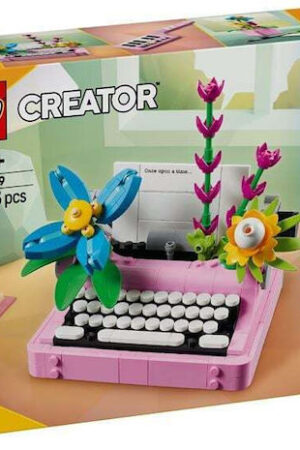 Lego Creator Typewriter with Flowers για 8+ Ετών 363τμχ