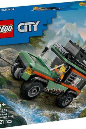 Lego City Off-Road 4x4 Mountain Truck για 6+ Ετών 221τμχ