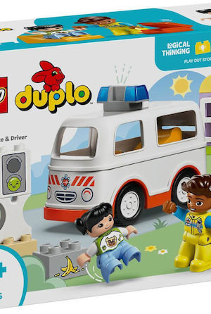 Lego Duplo Ambulance & Driver για 2+ Ετών 19τμχ