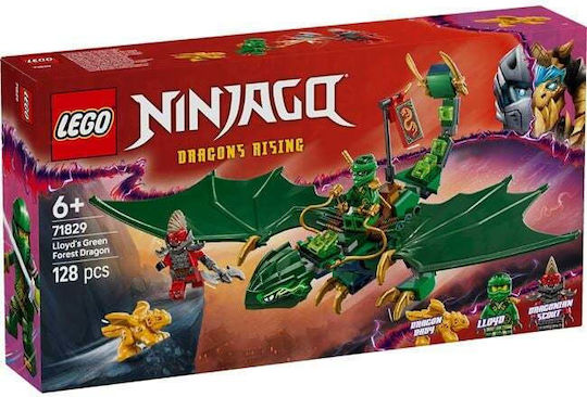 LEGO Ninjago Lloyd's Green Forest Dragon για 6+ Ετών 128τμχ 71829