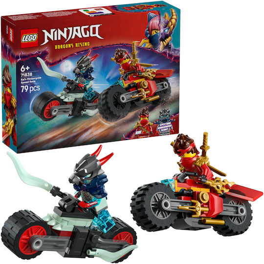 LEGO Ninjago Kai's Motorcycle Speed Race για 6+ Ετών 79τμχ 71838
