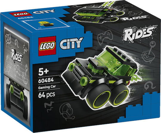 LEGO City Rides – Gaming Race Car για 5+ Ετών 64τμχ 60484
