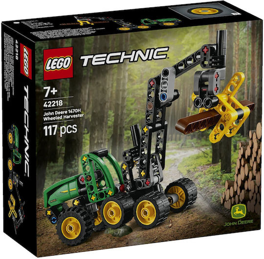 LEGO Technic John Deere 1470H Wheeled Harvester για 7+ Ετών 117τμχ 42218