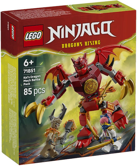 LEGO Ninjago Kai's Dragon Mech Battle Pack για 6+ Ετών 85τμ 71851